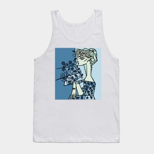 portrait cubism Tank Top